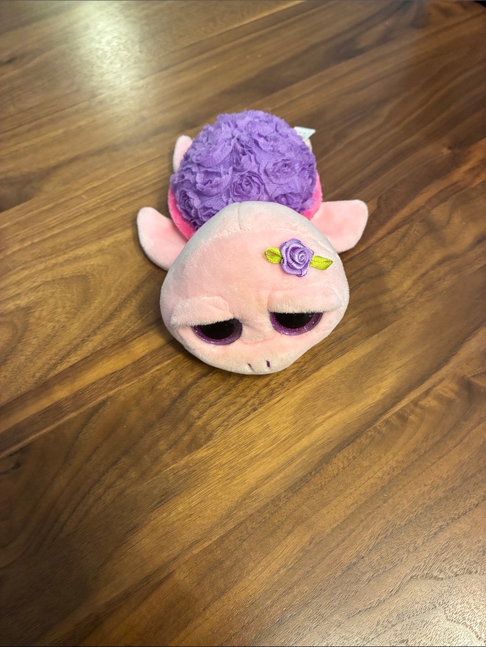 Beanie babies pink plush turtle